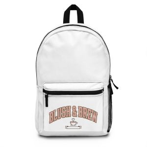 Backpack — Blush & Brew Coffee Logo Backpack